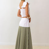 Falda Lerret Verde