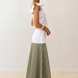 Falda Lerret Verde