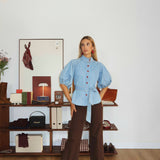 Camisa Kelais Azul