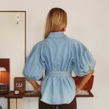 Camisa Kelais Azul