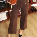 Pantalón Bass Marrón