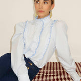Camisa Kolni b/Forrados Ècole azul