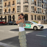Falda Lombard Verde