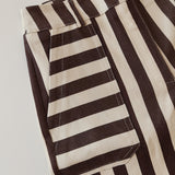 Pantalón Prast Rayas Beige/Marrón