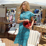Vestido Lewy Verde agua