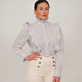 Camisa Maren Mk Ecole azul