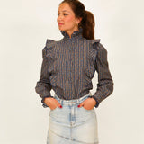 Camisa Maren MK Ocher Blou