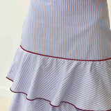 Falda Lombard Azul