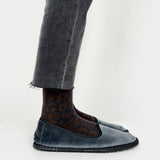 Venecianas Gris cinta negro