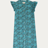 Vestido Lewy Verde agua