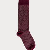 Calcetines Losange Granate