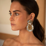 Pendientes Selis Beige