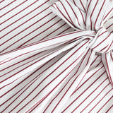 Camisa Pox Rayas Burdeos