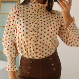 Camisa Léine Rode Blokke