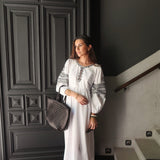 Vestido Vysy Blanco/negro