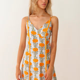 Vestido Lering Lot Mostaza