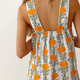 Vestido Clume Lot Mostaza