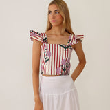 Top Ensa Wynroi Estampado