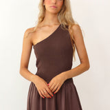 Vestido Hier Marrón