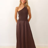 Vestido Hier Marrón