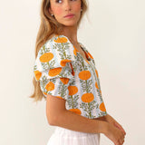 Blusa Silta Lot Mostaza