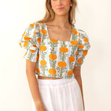 Blusa Silta Lot Mostaza