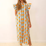 Vestido Romp Lot Mostaza