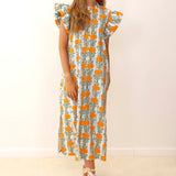 Vestido Romp Lot Mostaza