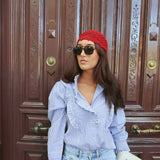 Camisa Semou Rayas Azul