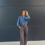 Camisa Nessi Azul