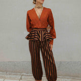 Pantalón Lombard Marrón D-L'or