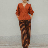 Pantalón Lombard Marrón D-L'or