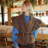 Chaleco Folte Marrón