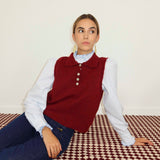 Chaleco Lowry Burdeos