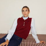 Chaleco Lowry Burdeos