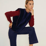 Chaleco Dublet Velours Blue