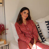 Pijama Watte Tondo Rojo