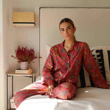 Pijama Watte Krans Rojo