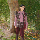 Chaleco Essan Escocés Marrón