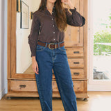 Camisa Mond Chocolate