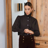 Camisa Klant Marrón