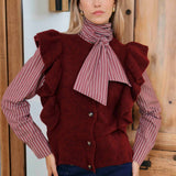 Chaleco Litten Burdeos