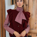 Chaleco Litten Burdeos