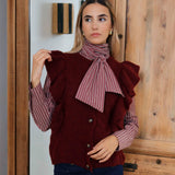 Chaleco Litten Burdeos