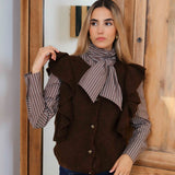 Chaleco Litten Marrón