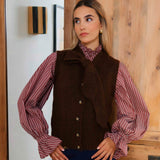 Chaleco Mitto Marrón