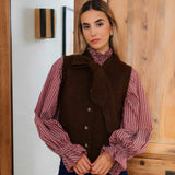 Chaleco Mitto Marrón