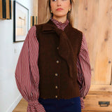 Chaleco Mitto Marrón