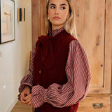 Chaleco Mitto Burdeos