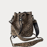 Bolso bombonera Madona Print Beige